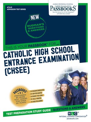 cover image of CATHOLIC HIGH SCHOOL ENTRANCE EXAMINATION (CHSEE)